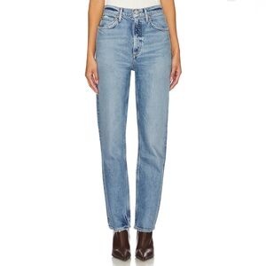Agolde High Rise Stovepipe Jeans in Melody
